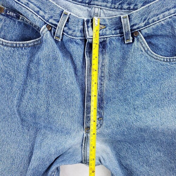 Lee Vintage Jeans USA Union Relaxed Straight Leg Cotton Men's "38x32" Real 36x30 - Picture 8 of 14
